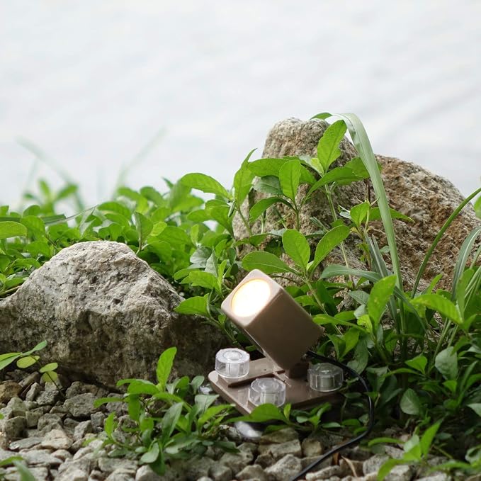 AquaHEX 60X Solar Underwater Submersible Spotlight, Pond Pool Fountain Water - Image 5