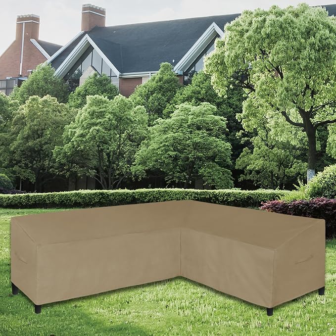Easy-Going Patio L-Shaped Sectional Sofa Cover - Image 2