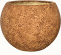 17 H x 21" Dia Round Fiberstone Planter by Panlaolao