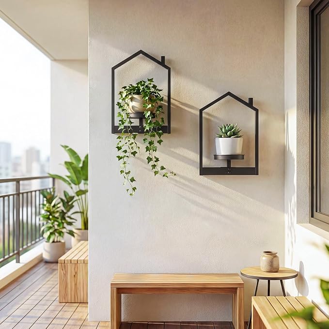 HOOBRO Wall Plant Holder, Wall Planters - Image 2