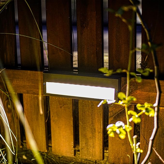 GOODSMANN Low Voltage Step Lights Kits 10.6 Inch Outdoor 12V AC Landscape Stair - Image 4