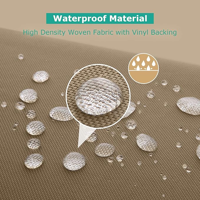 SunPatio Waterproof Patio Sofa Covers, Heavy Duty Outdoor Furniture Covers - Image 3