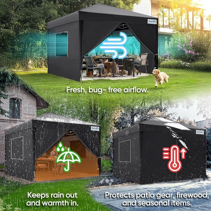 Quictent Privacy 8x8 Pop up Canopy Tent - Image 3