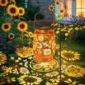 Sunflower Solar Lanterns Outdoor Waterproof, Gifts by stadeco