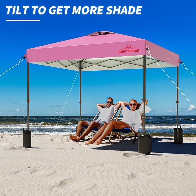 8x8 Pop Up Canopy, Easy Up Canopy Tent, Heavy Duty Tents - Image 9
