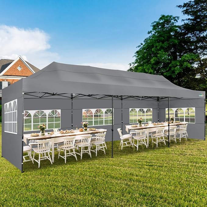 COBIZI 10x30 Pop up Canopy Tent 10x30 Canopy - Image 2