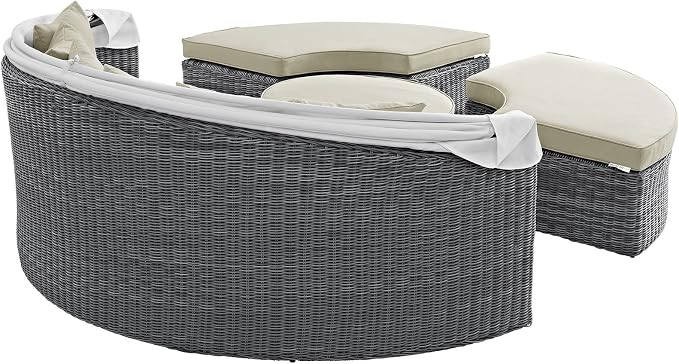 Modway Summon Outdoor Patio Daybed - Image 6