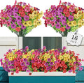 AGIRL 16 Bundles Artificial Flowers by AGIRL