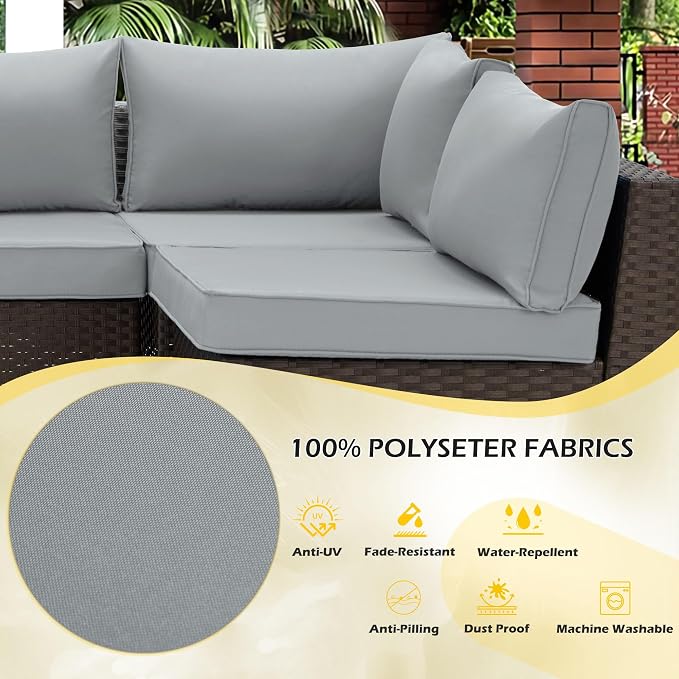 HOMREST Outdoor Replacement Cushions - Image 6