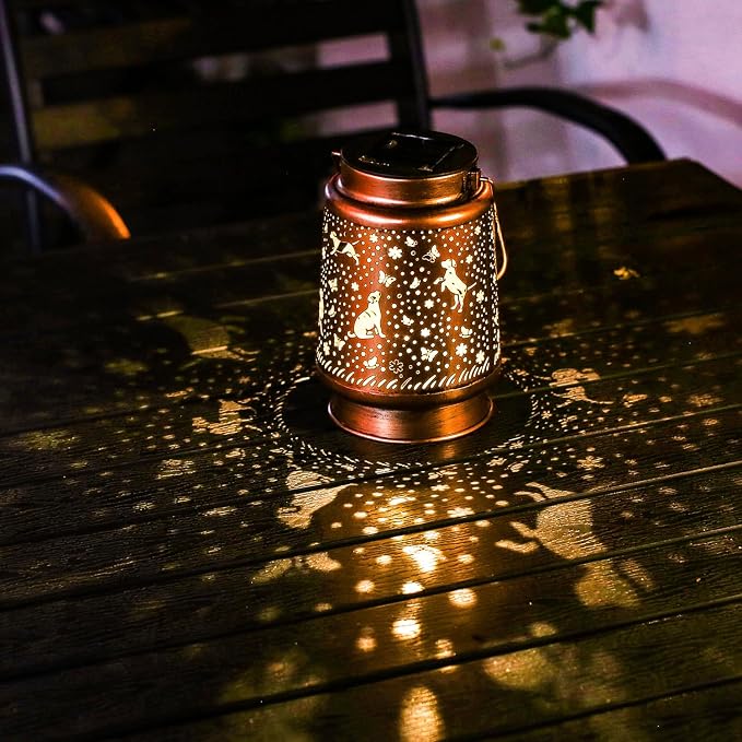 Dog Solar Lanterns Outdoor Waterproof Hanging Solar Lights Dog Gifts - Image 9