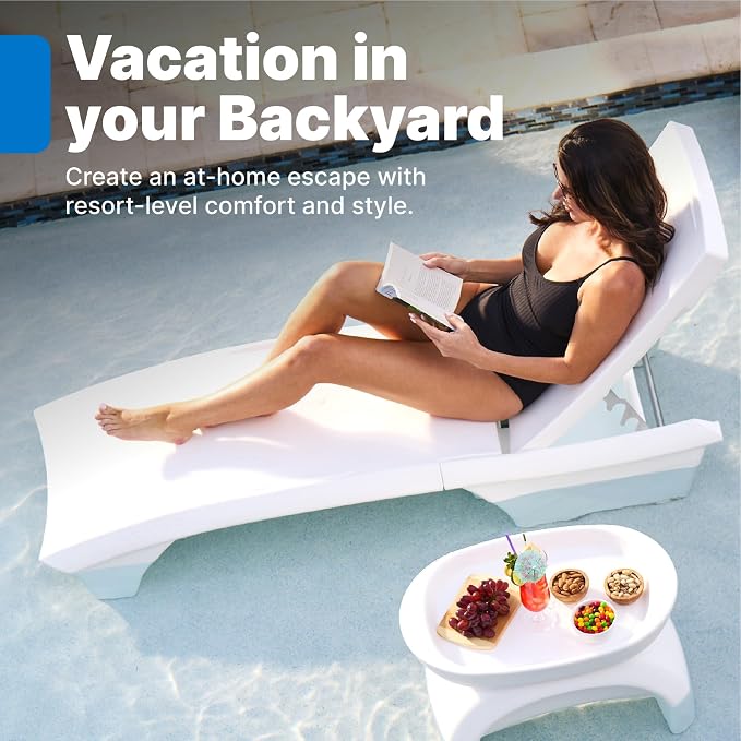 Step2 Vero Adjustable Back in-Pool Lounger - Image 3