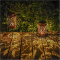 2 Pack Solar Hummingbird Lanterns Outdoor Hanging Decor Lantern, Waterproof by AITENISEN