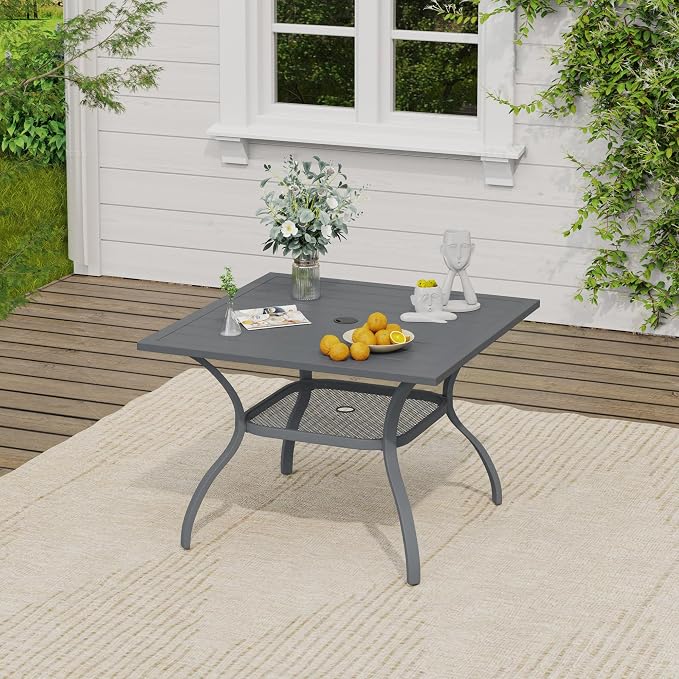VICLLAX Outdoor Patio Dining Table - Image 4