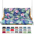 Porch Swing Cushion with Backrest, Waterproof Bench Cushion by NANGELRN