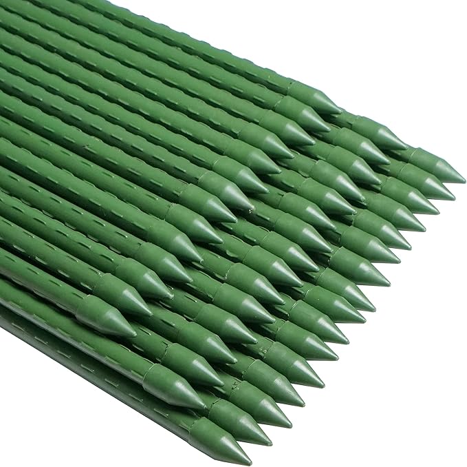 WAENLIR Garden Stakes 84 inch 7ft Sturdy Tomato Stakes, Plant Stakes by WAENLIR