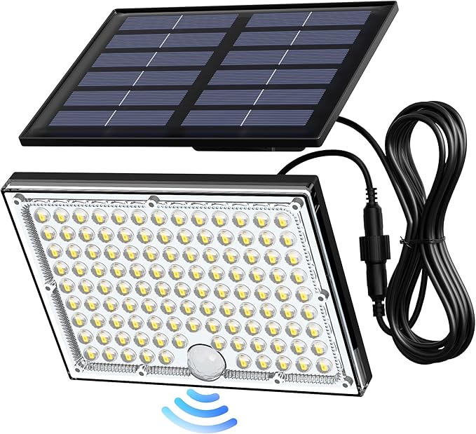 JACKYLED Solar Lights Outdoor by JACKYLED