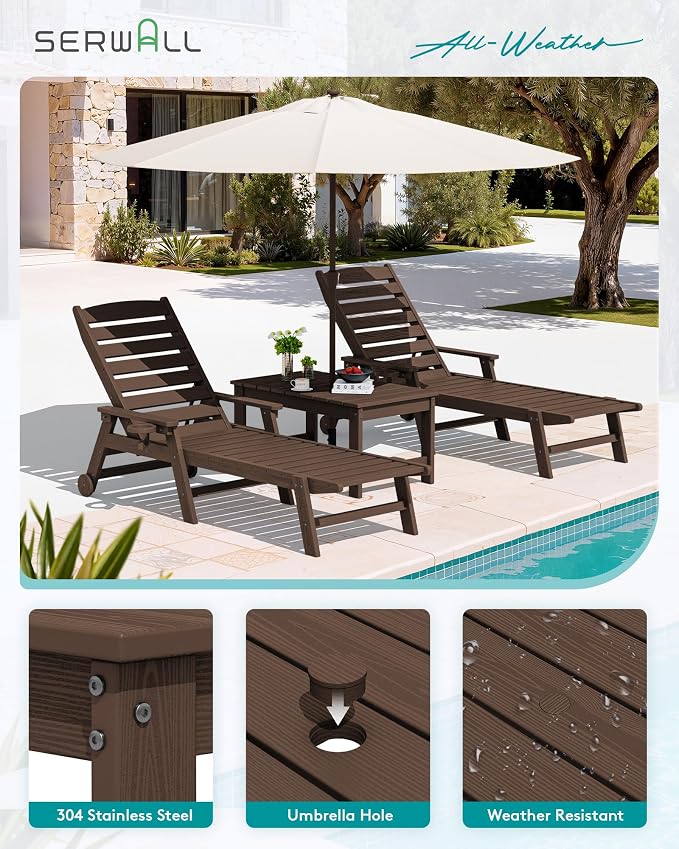 SERWALL Outdoor Coffee Table - Image 5