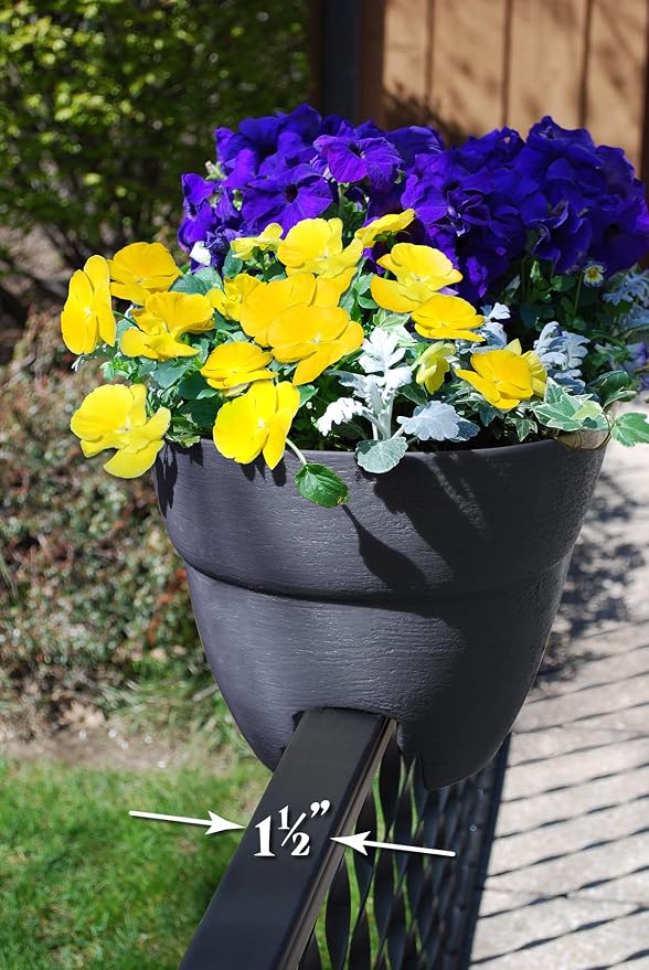 Emsco Group Bloomers Railing Planter - Image 3