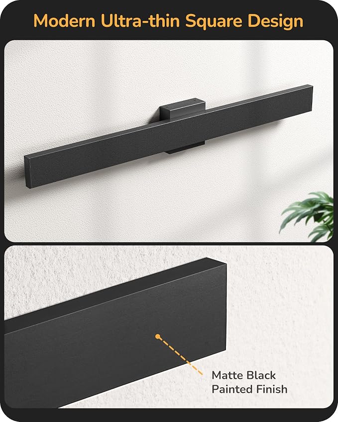 EDISHINE 31in LED Outdoor Wall Lights, 3CCT & 10%-100% Dimmable, IP65 Waterproof - Image 6