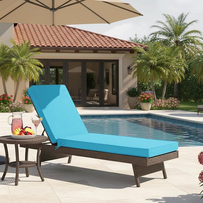 Chaise Lounge Cushions Outdoor - Image 2