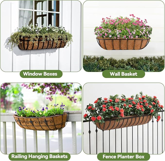 2Pcs Trough Coco Liner 36" Coco Coir Liners - Image 5