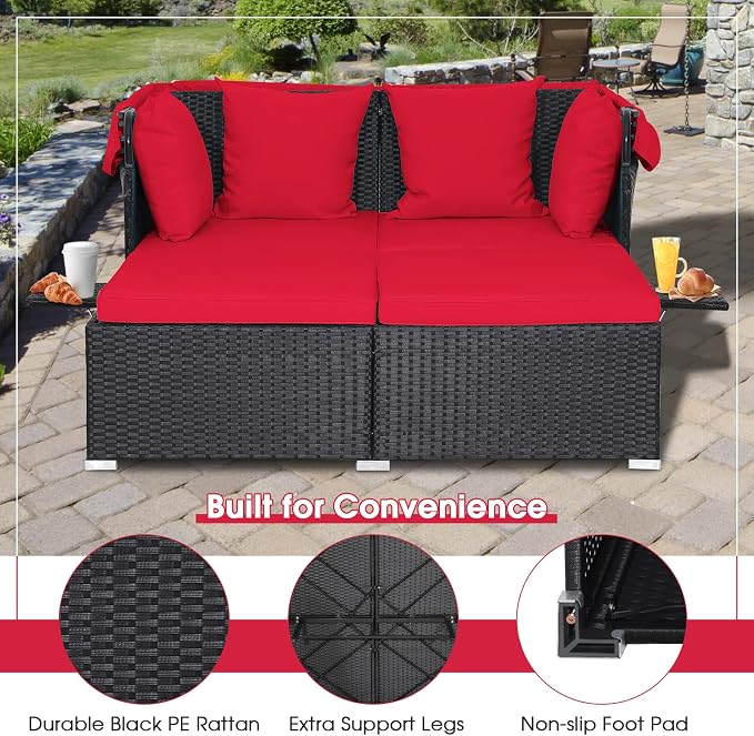LDAILY Moccha Outdoor Daybed - Image 7