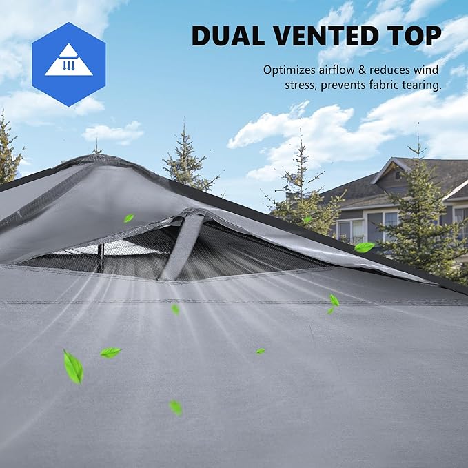 Sweetcrispy 10x10ft Pop Up Canopy Tent - Image 5