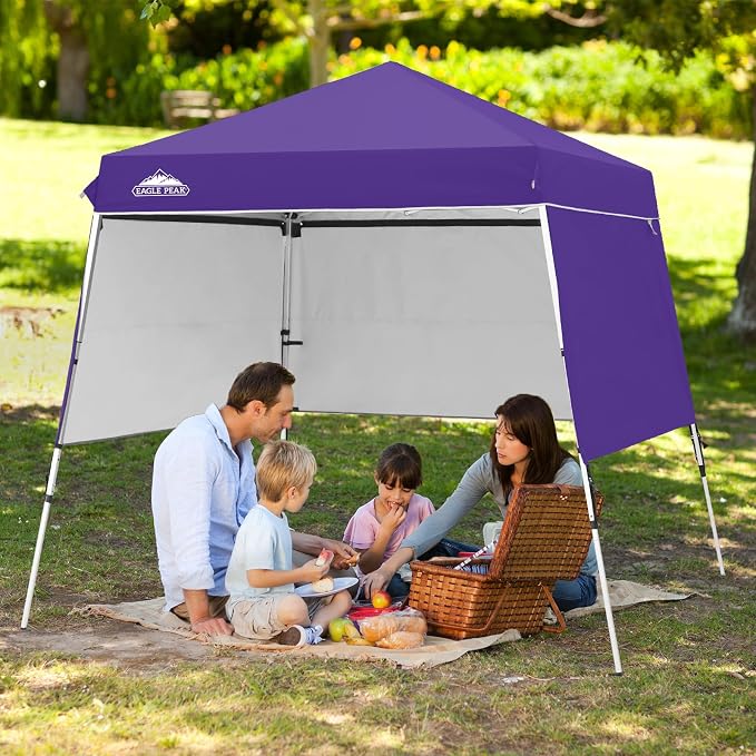 EAGLE PEAK Day Tripper 8x8 Aluminum Super-Lightweight Slant Leg Pop Up Canopy - Image 8