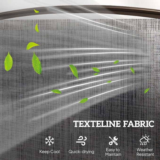 Outsunny Outdoor Glider Bench - Image 4