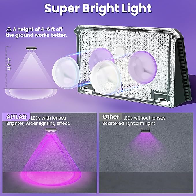 Solar Fence Lights Outdoor 8 Pack - Image 4