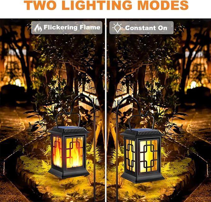 Solar Lanterns Outdoor Waterproof Hanging Solar Lanterns Garden Lights Solar - Image 3