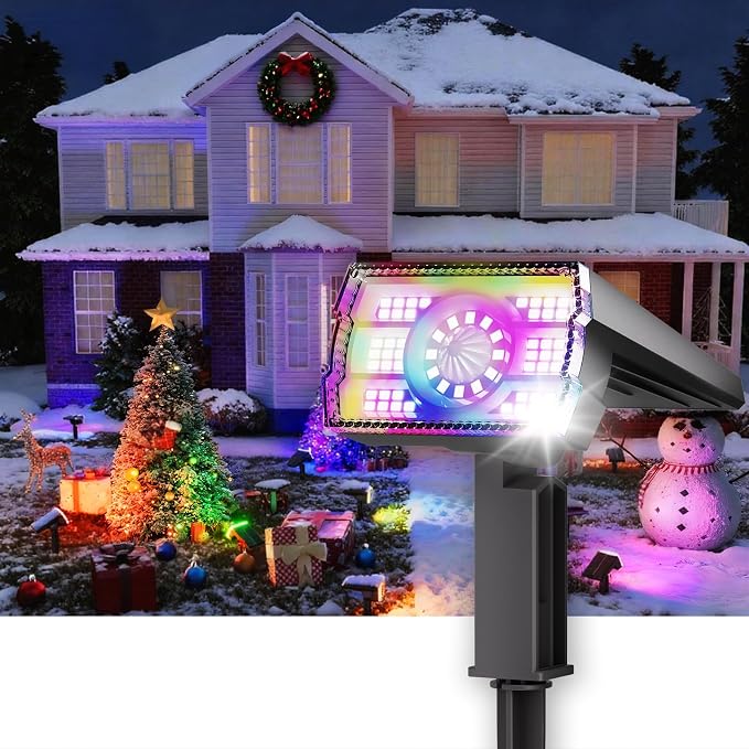 8-Pack Solar Spot Lights Outdoor Multicolor IP67 Waterproof RGB by Professionalproductionofsolarlightsoutdoor%EF%BC%9A%EF%BC%89