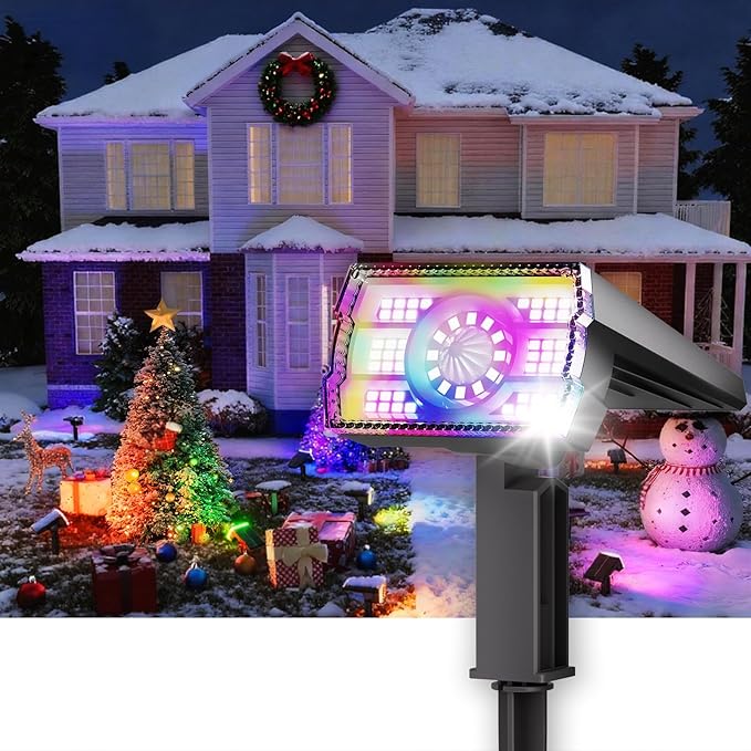 12 Pack - Solar Christmas Lights Outdoor Waterproof, 6 Color Changing by Professionalproductionofsolarlightsoutdoor%EF%BC%9A%EF%BC%89