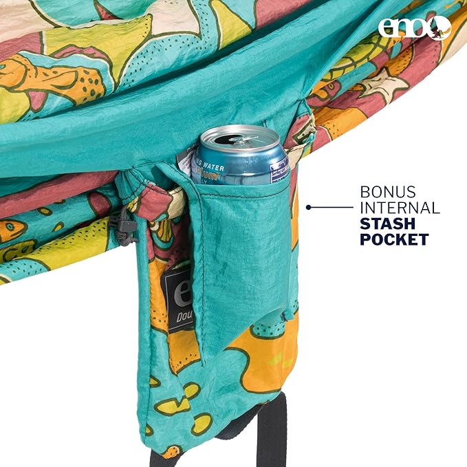 ENO, Eagles Nest Outfitters DoubleNest Lightweight Camping Hammock, 1 to 2 - Image 3