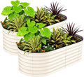 GarveeLife 2 Pcs Raised Garden Beds Outdoor 6x3x2 ft by GarveeLife