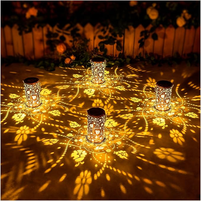 Ladybug Solar Lanterns Outdoor Waterproof Hanging Solar Lights Ladybug Gifts - Image 7