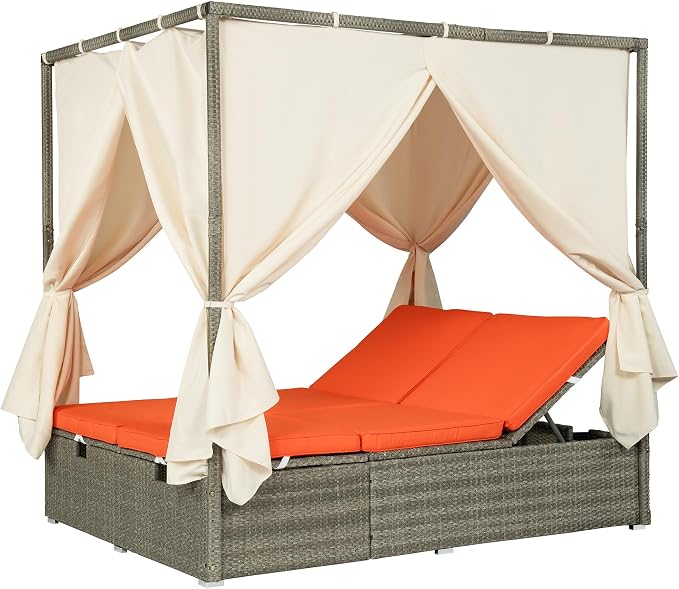 Wicker Metal Outdoor Pool Furniture - Image 6