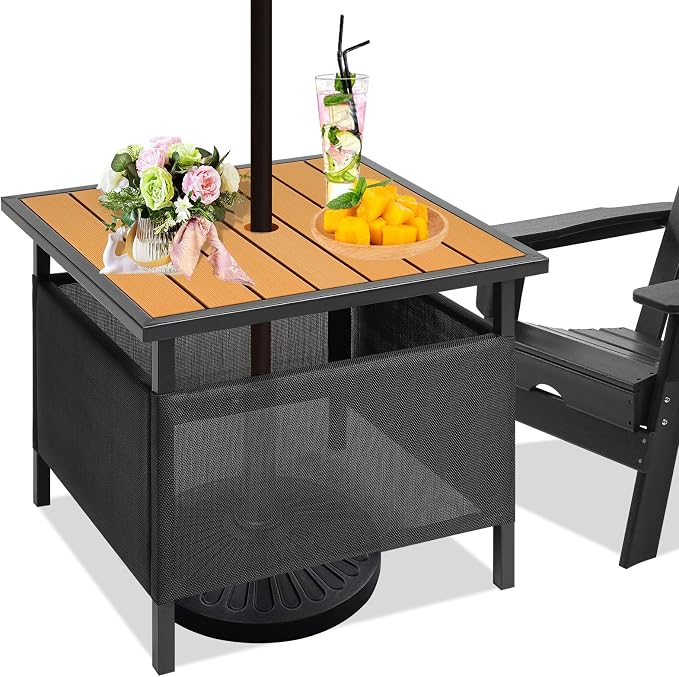 LZRS Adirondack Square Outdoor Side Table - Image 4