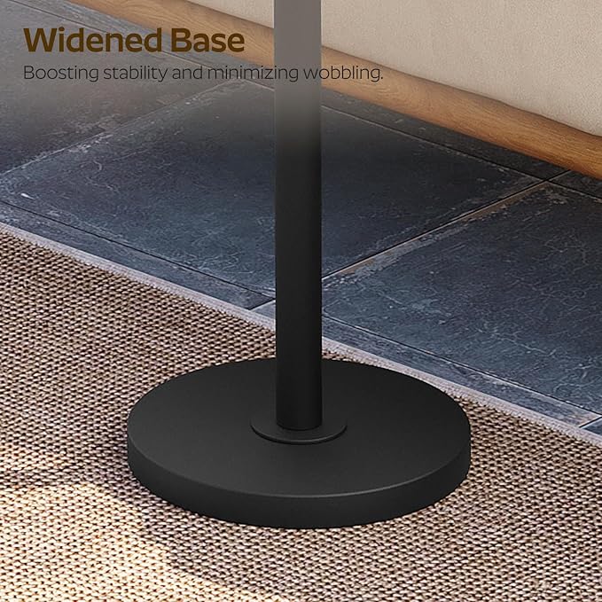 Round Side Table Set of 2, Tall Drink End Table - Image 5