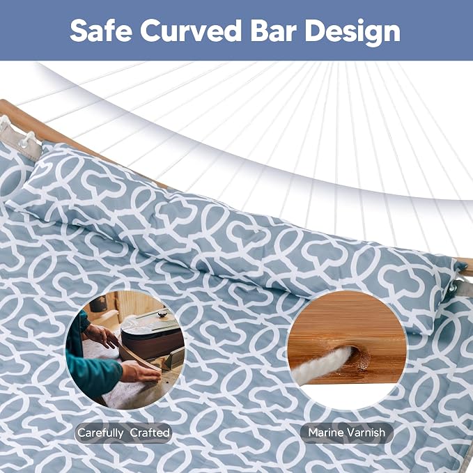 SUNCREAT Tree Hammocks for Outside, Portable Hammocks - Image 3