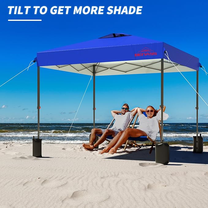 10x10 Pop Up Canopy Tent with Sidewalls, Easy Up, Heavy Duty, Events & Vendor - Image 7