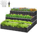 VIVOSUN 3-Tier Metal Raised Garden Bed, Vegetables and Herbs by VIVOSUN