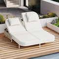 Merax Outdoor Daybed, Patio Rattan Daybed by Merax