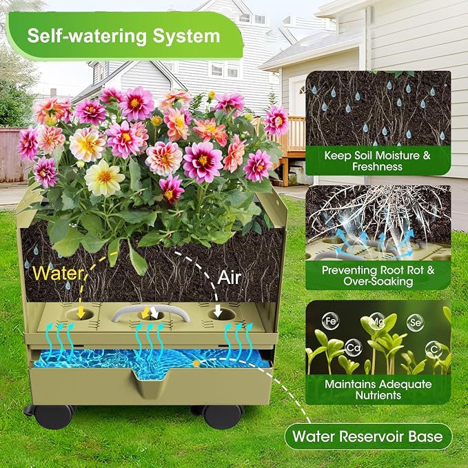 Raised Garden Bed Planter Box - Image 2