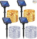 btfarm 4 Pack Solar String Lights Outdoor by btfarmdecorativelighting