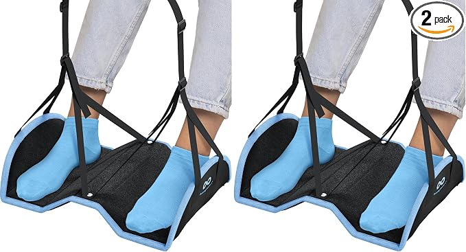 Everlasting Comfort Airplane Foot Hammock by EverlastingComfort