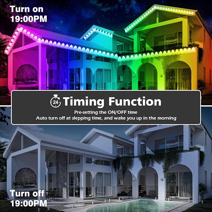 FBZ 300FT Permanent Outdoor RGB Lights - Image 5
