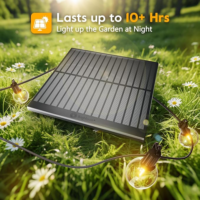 Minetom Solar Outdoor Lights - 208 FT Solar String Lights - Image 3