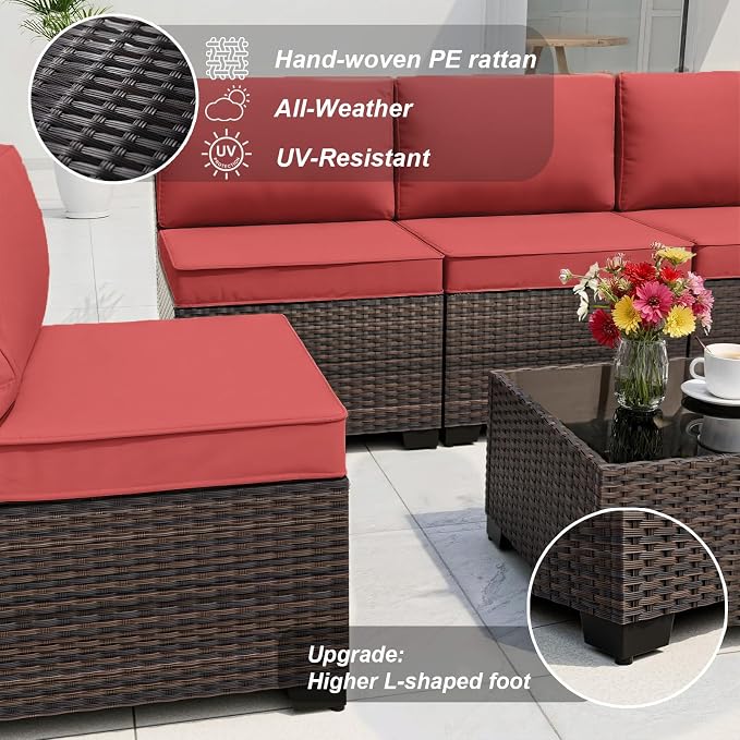 ALAULM Patio Furniture Set - Image 5