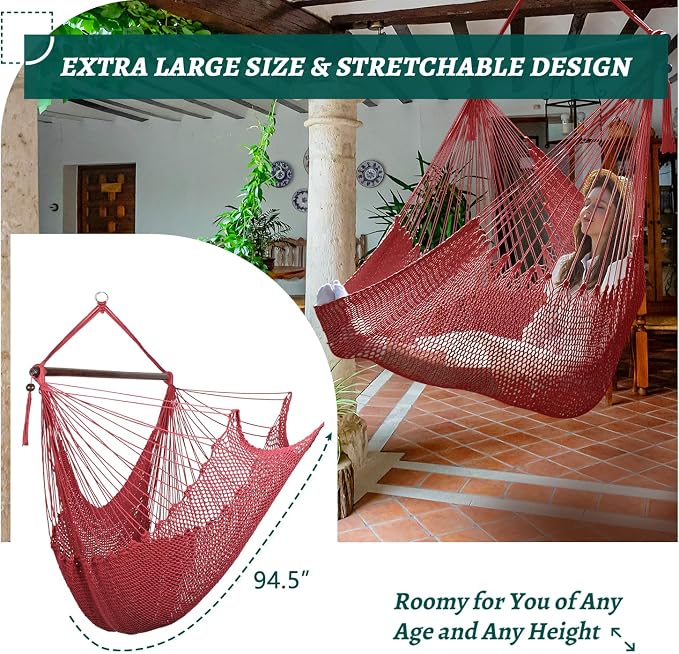 Bathonly Large Hammock Chair - Image 5